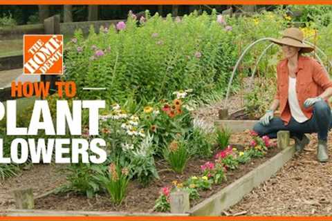 How to Plant Flowers | Gardening Tips and Projects | The Home Depot