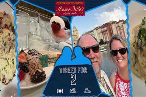 🚙🍴🎢  Mama Della's Ristorante - Loews Portofino Bay | Ticket for 2
