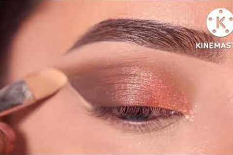How to eye makeup for biggner step by step guide/eye makeup/cookie beauty #makeuptutorial #eyemakeup