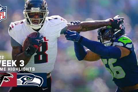 Atlanta Falcons vs. Seattle Seahawks | Week 3 2022 Game Highlights
