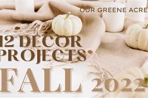12 THRIFTED &amp; DOLLAR TREE DIY FALL DECOR PROJECTS