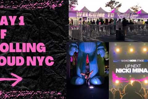 Rolling Loud NYC Day 1| Nicki Minaj Headlines | Roaming with Riss