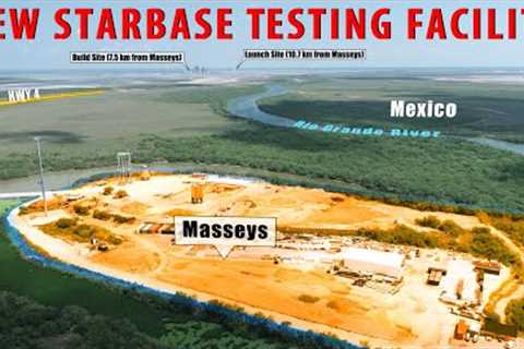 SpaceX Starbase/Masseys New Testing Facility Drone Flight
