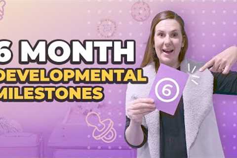 6 Month Old Milestones - Baby Development