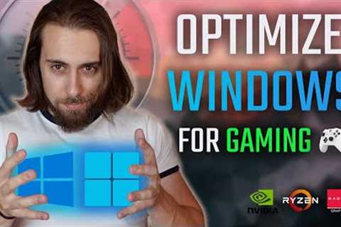 13 TIPS to OPTIMIZE Windows for GAMING | Easy 2021/2022 Tutorial Guide