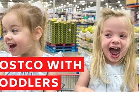 Big Family Costco Shopping With Five Toddlers
