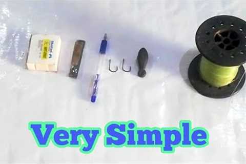 fishing hook making | fishing hook banane ka tarika | how to make fishing hook | fishing techniques
