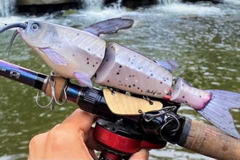 Making a CatFish SwimBait with a Flappy Brass AnalFin