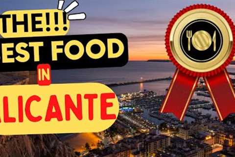 Restaurant With The Best Food in Alicante, Spain // Amazing Grill &amp; Dessert