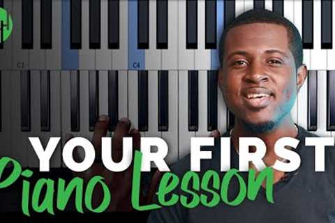 My First Piano Lesson: For Beginners