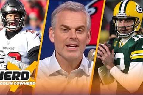 THE HERD | Colin Cowherd willing to bet on Tom Brady &amp; Bucs to total win over Packers' Aaron..