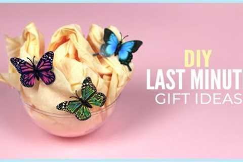 5 Easy Last Minute DIY Gift Ideas Everyone Can Make in 5 Minutes for Birthday or Christmas!