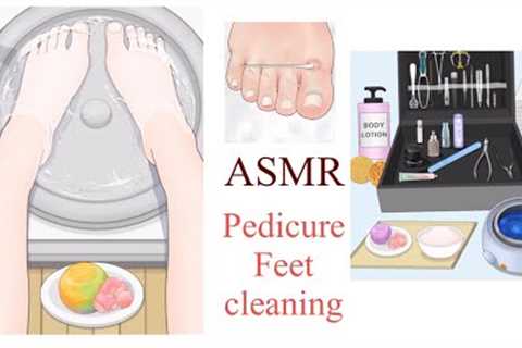 Pedicure Asmr animation | Feet care Animation | Rabeeka stop motion