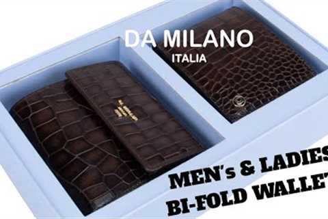 Da Milano Men and Ladies Wallet gift set |Genuine leather | unboxing | review