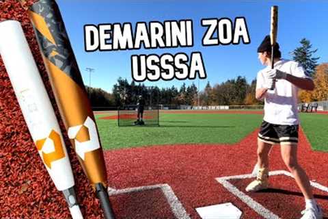 2022 DeMarini ZOA vs. DeMarini CF | USSSA Baseball Bat Review