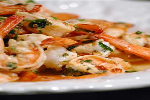 Grilled Shrimp Scampi With Pasta