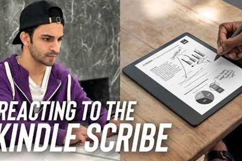 Amazon Kindle SCRIBE Announced! | My Reaction + Everything you need to know