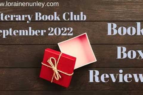 September 2022 Literary Book Club Box Subscription Unboxing