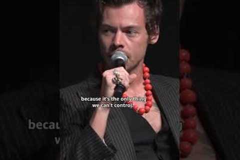 Harry Styles Interview - My Policeman #shorts | Prime Video