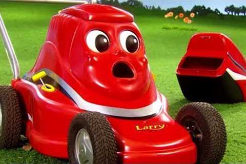 Larrys Mowing Monday | Larry The Lawnmower - Cartoon for Children - Episode 121