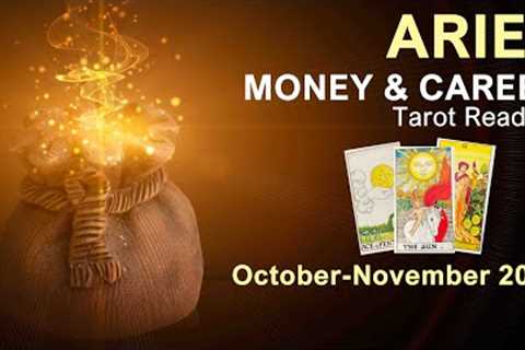 ARIES MONEY &amp; CAREER TAROT READING SOMEONE MAKES YOU AN OFFER ARIES October to November 2022