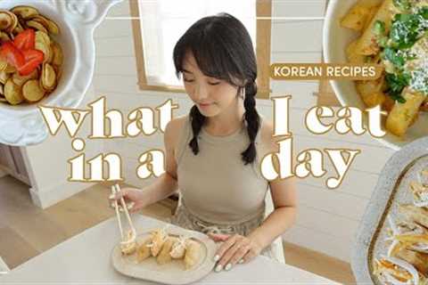 What I Eat In A Day (More Korean Recipes)