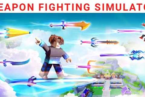Weapon Fighting Simulator Gameplay &amp; Codes 2022 #roblox #weaponfightingsimulator #hindigamer..