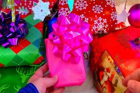 Opening Christmas Present  -  A Gift Idea  -  ASMR No Talking Video  - An Oddly Satisfying Video