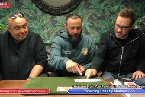 THE WIZARD MAGIC REVIEW 28/9/22 - ERUPTION, Boarding Pass, Paper Cut &amp; Psychic Prediction/Magic ..