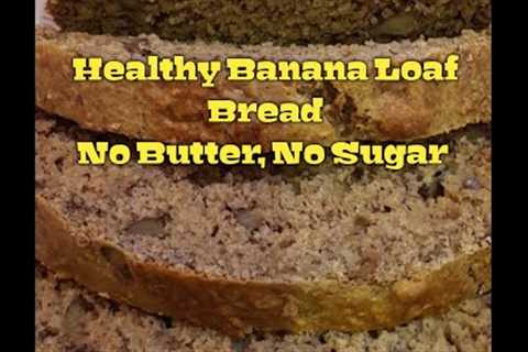 HEALTHY BANANA LOAF BREAD, #SHORTS, #JOJOBAKING HACKS