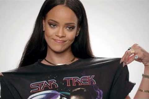 Rihanna being cute