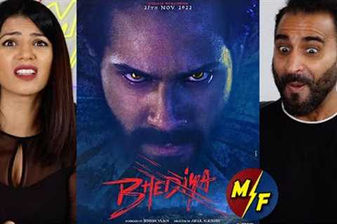 BHEDIYA: TRAILER Date Announcement REACTION!! | Varun Dhawan | Kriti Sanon | Amar Kaushik