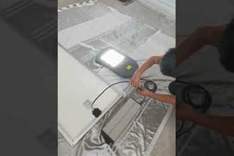 how to wiring solar street light
