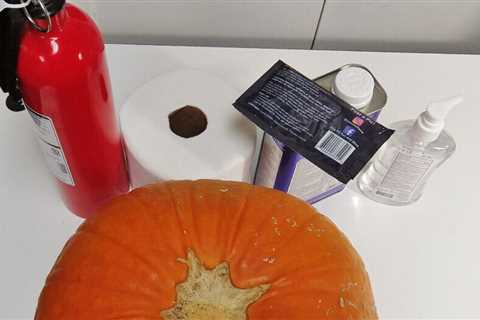 How to Make a Flaming Pumpkin