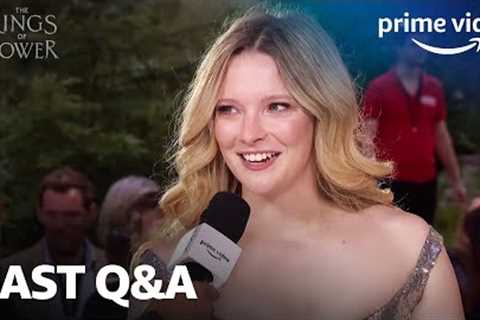 The Cast of The Lord of the Rings: The Rings of Power at the London World Premiere | Prime Video
