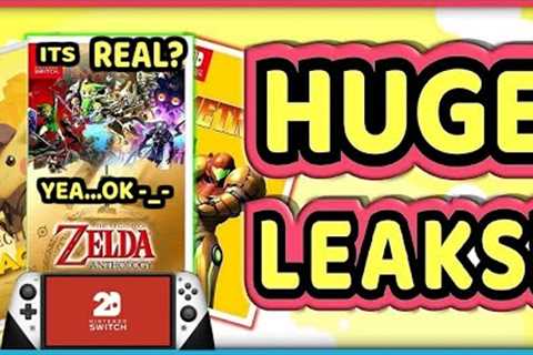 NEW Nintendo Switch Leaks Appear!|Zelda Games STILL ON? ,Switch 2  , Metroid Prime , Pokemon &amp;..