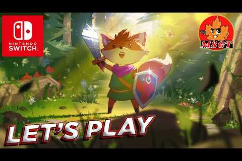 LET'S PLAY TUNIC on Nintendo Switch Performance Review &amp; First Impressions