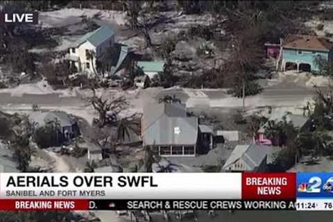 NBC2 IAN RECOVERY - An aerial view of Sanibel and Fort Myers