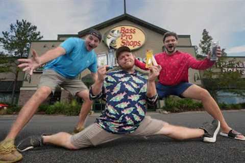 Bass Pro Shops Worst Lure Fishing Challenge! AYO Fishing &amp; Fishing with Norm pick the crappiest!
