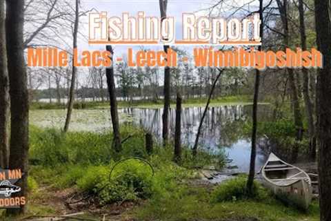 Fishing Report: Mille Lacs Lake, Leech Lake &amp; Lake Winnibigoshish 09-02-2022