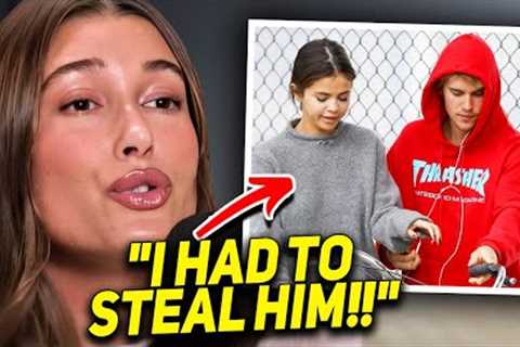 Hailey Bieber Hides INSANE Lie About Stealing Justin Bieber From Selena Gomez In New Interview