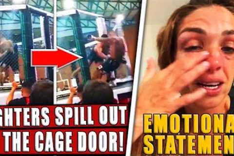 MMA Fighters SPILL OUT of the cage door! Mackenzie Dern issues EMOTIONAL statement, Mark Zuckerberg