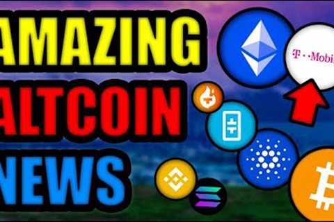 T-Mobile Launches Ethereum Staking! AMAZING NEWS FOR ALTCOINS! (Theta, Binance, Solana, &amp;..