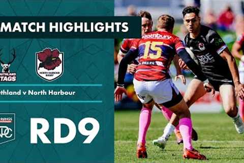 Bunnings NPC 2022 | Round 9 Highlights | Southland v North Harbour