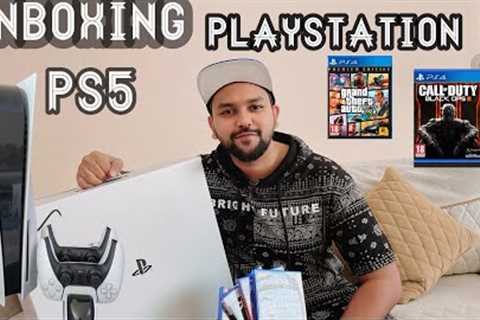 Playstation 5 unboxing and accessories | Playstation 5 setup and gaming experience