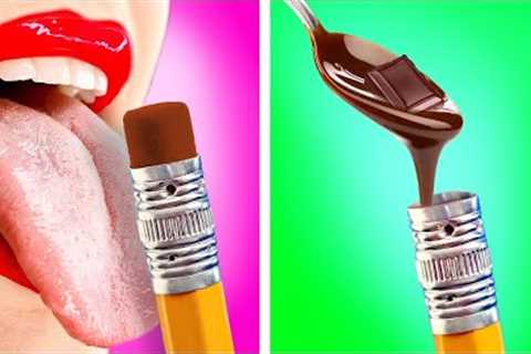 9 Ways Rich Vs Poor Sneak Food Into School | Life Hacks &amp; DIY Ideas by Kaboom! GO!