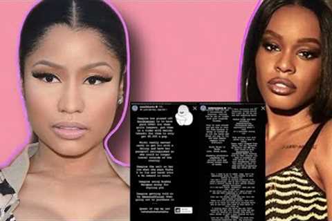 Azealia banks says nicki minaj is broke and needs to go to Rehab!