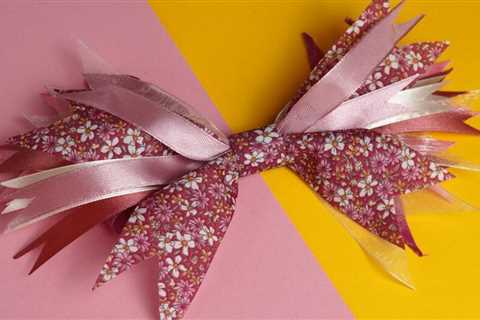 In 8 Easy Steps, How to Make a Ribbon Bow
