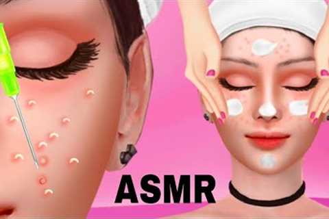 ASMR Acne Removal Skin Care Animation Acne Extraction Pimple Popping