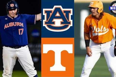#19 Auburn vs #1 Tennessee Highlights (Game 2, AMAZING GAME!) | 2022 College Baseball Highlights